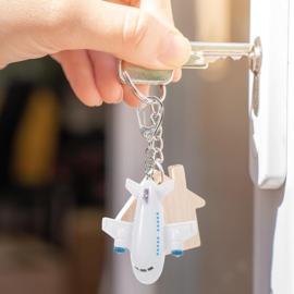 BB 01P ( airplane LED key chain with light and sound )