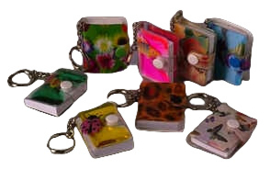 KB 0006 ( key chain mini book )