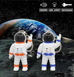 BB 01S ( space astronaut LED key chain with Light and Sound )