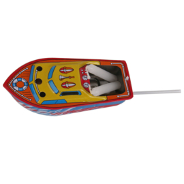 MF 418 ( tin toy boat )