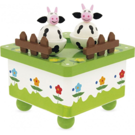 MD 010 ( music box dancing cows )