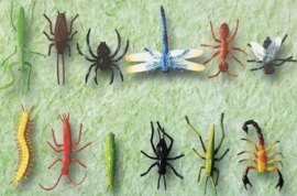 S 001 ( colorful insects in assortment ) ----- 96 pcs in box