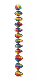 WH 005 ( 4 rainbow aluminium spirals 5 cm )