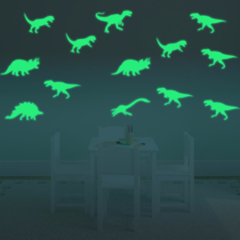 PT 003D ( glow dino night stickers ) ----- 24 pcs in display