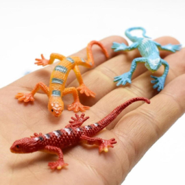 BB 10 ( colorful lizards in polybag ) ----- 24 pcs in polybag