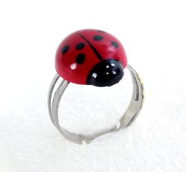 DP 0246 ( ladybird ring ) ----- 36 pcs in display
