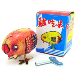 MS 006 ( tin toy pecking chicken )