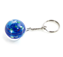 SI 002 ( compass + earth ball key chain )