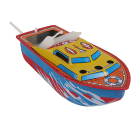 MF 418 ( tin toy boat )