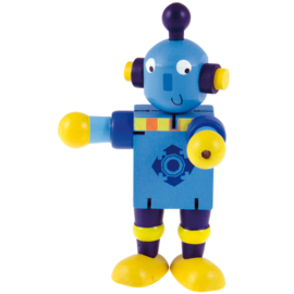 H 031 ( wooden flexi robot ) ----- 12 pcs in display
