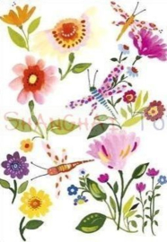KK ( postcard spring flowers )