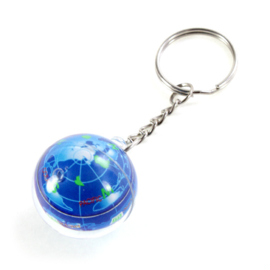 SI 002 ( compass + earth ball key chain )