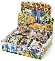 TS 1782 ( colored growing safari ) ----- 48 pcs in display