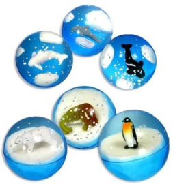 U 001 ( bouncing balls assortment ) ----- 25 pcs in polybag