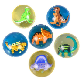 U 001 ( bouncing balls dino ) ----- 25 pcs in polybag