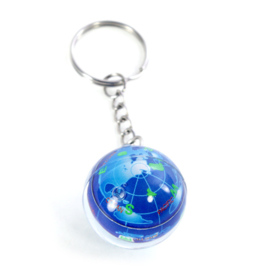 SI 002 ( compass + earth ball key chain )