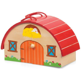 H 075 ( wooden farm set )