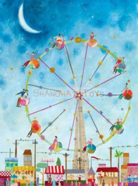 KK ( postcard ferris wheel )