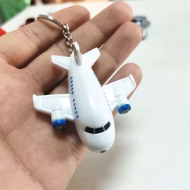 BB 01P ( airplane LED key chain with light and sound )