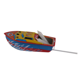 MF 418 ( tin toy boat )