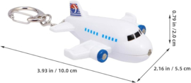 BB 01P ( airplane LED key chain with light and sound )