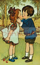 KK ( postcard kissing 亲亲 )