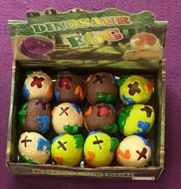 BB 12 ( squeeze & stress dino egg ) ----- 12 pcs in display