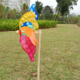 SR 02 ( windmill dots with wooden stick )