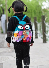 ML 003 ( backpack owl Lilly )