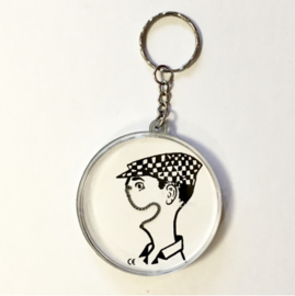 KI 1921 ( funny face key chain ) ----- 12 pcs in polybag