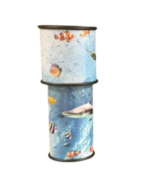 GA 001 ( kaleidoscope butterfly, fish, ladybird, penguin and sea world )
