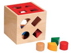 H 012 ( wooden shape posting box )