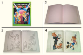 VE 005 ( funny comedy & magic coloring book )