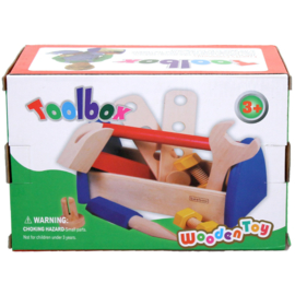 H 005 ( wooden tool box )