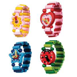 H 024 ( kids wooden watch )