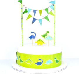 WH 007 ( cake topper kit dinosaur )