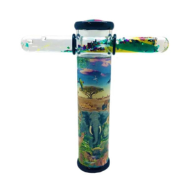 GA 020 ( liquid motion kaleidoscope with 4 design assorted ) ----- 12 pcs in display