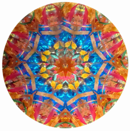 GA 023  ( kaleidoscope oval )