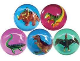 U 001 ( bouncing balls dino ) ----- 25 pcs in polybag