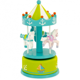 MD 008 ( music box carousel horse )