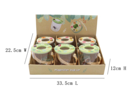 H 059 ( bug jar with magnifying ) ----- 6 pcs in display