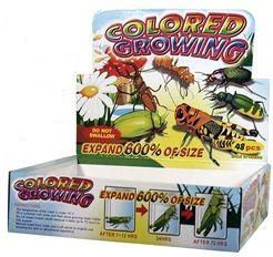 TS 1618 ( colored growing insect ) ----- 48 pcs in display