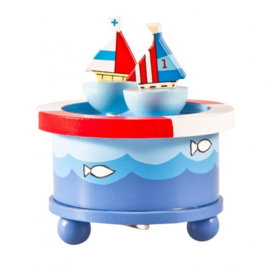 MD 004 ( music box sailing boats )