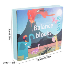 H 043 ( wooden balance blocks animal )