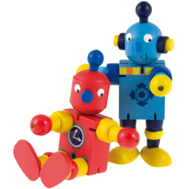 H 031 ( wooden flexi robot ) ----- 12 pcs in display