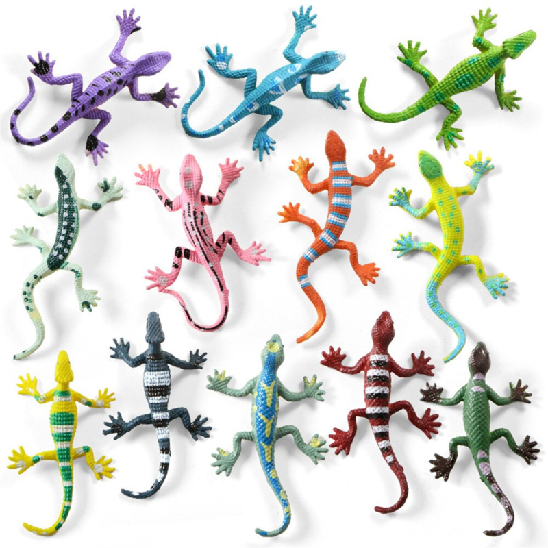 BB 10 ( colorful lizards in polybag ) ----- 24 pcs in polybag