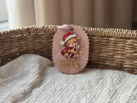Lieve kerstbal met naam