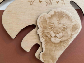 Geboortecadeau jungle