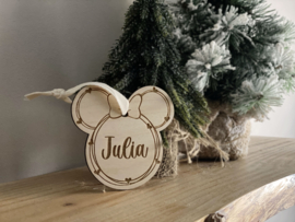Kerstbal disney met naam