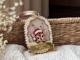 Mijn eerste kerstbal met naam